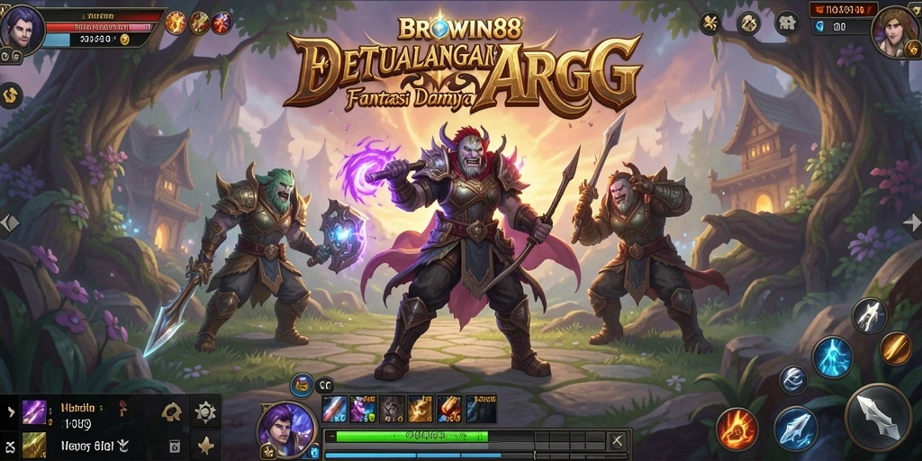 Tampilkan gameplay <strong>BROWIN88</strong> yang mendebarkan dengan pertarungan seru dan strategi cerdas.