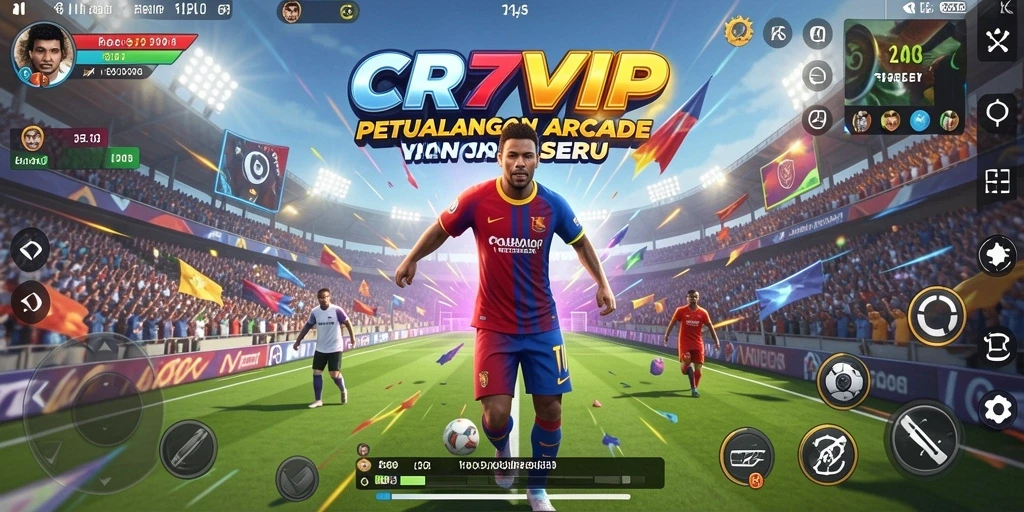 Tampilan gameplay seru dari CR7VIP yang menguji kecepatan dan keterampilan Anda.