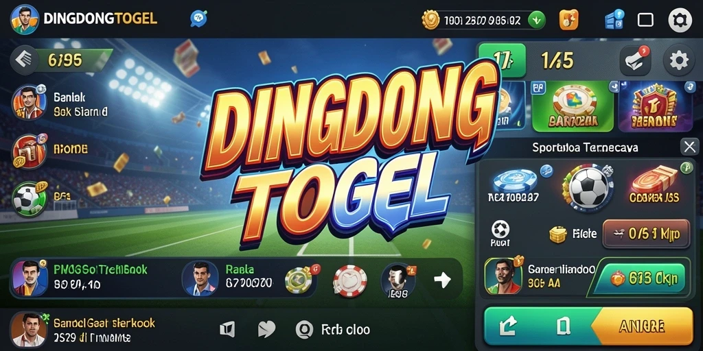 Tampilan gameplay menarik dari DINGDONGTOGEL dengan berbagai pilihan taruhan.