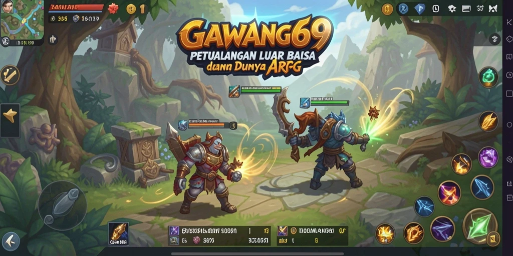 Tampilan gameplay seru GAWANG69 dalam dunia ARPG yang menegangkan.