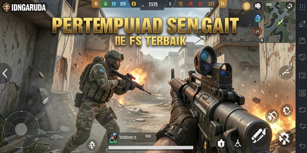 Tampilan gameplay menegangkan di IDNGARUDA dengan aksi seru dan grafis memukau.