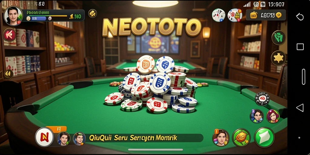 Gameplay seru dan menegangkan di NEOTOTO QiuQiu.