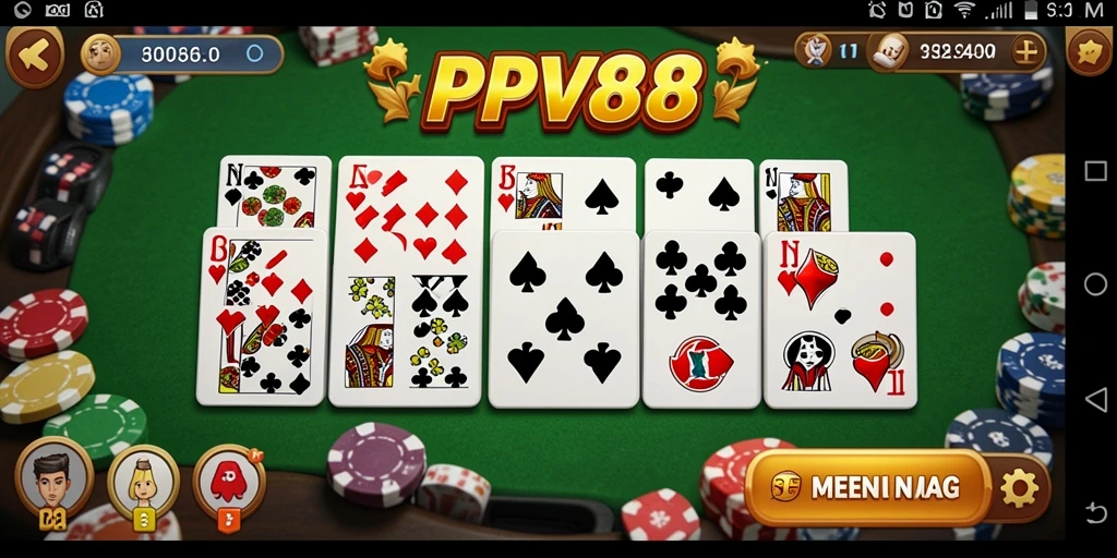Screenshot gameplay PPV88 yang menampilkan keseruan permainan domino.