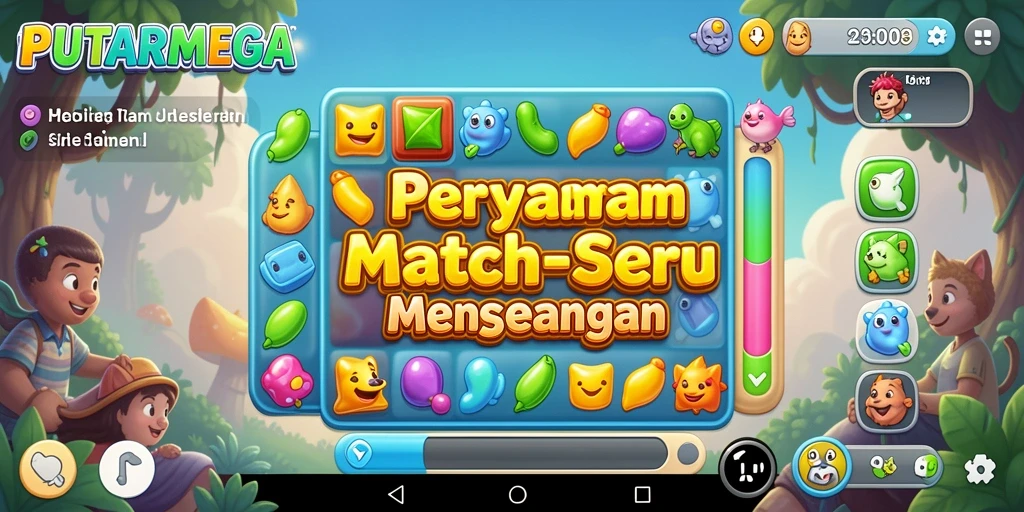 Tampilan gameplay PUTARMEGA yang memikat dan penuh warna.