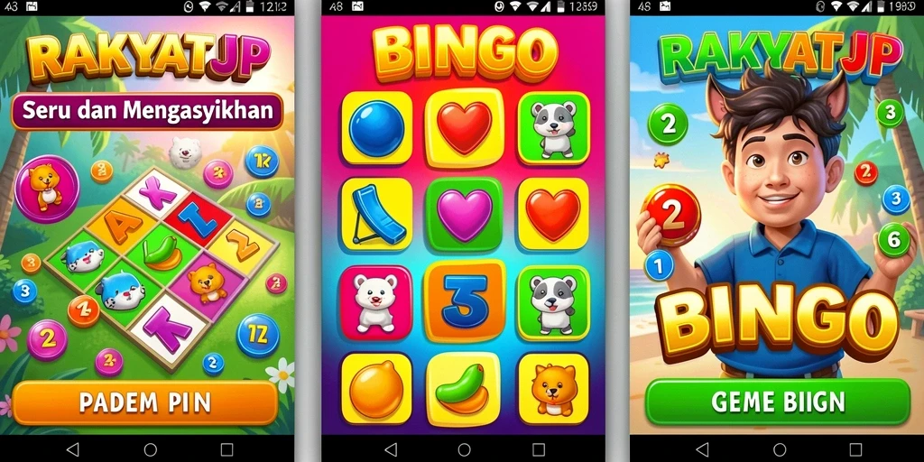 Tampilan gameplay Bingo yang menegangkan dengan pemain aktif.