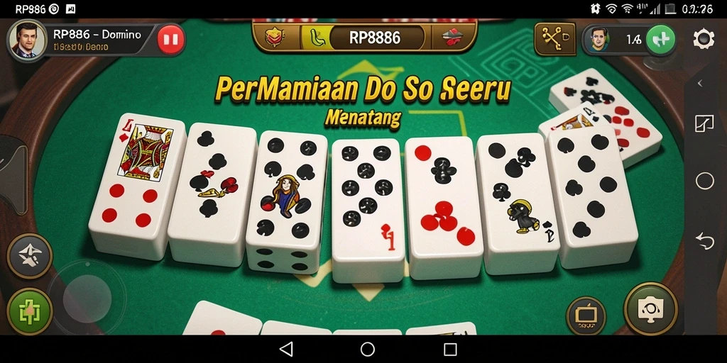 Tampilan gameplay RP886 yang seru dan mendebarkan.