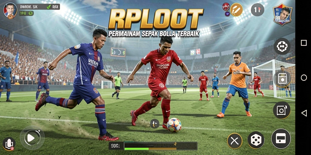 Tampilan gameplay RPLOOT yang seru dan mendebarkan.