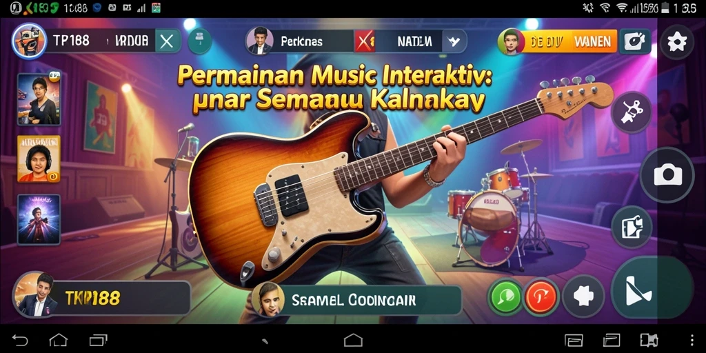 Tampilan gameplay menarik dari TKP188 saat bermain musik.