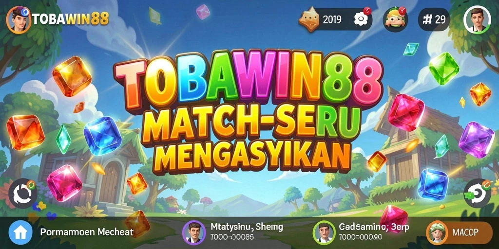 Gameplay TOBAWIN88 yang seru dan penuh warna.
